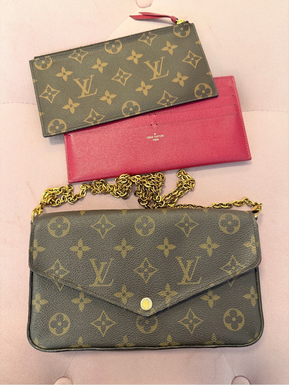 Louis Vuitton Pochette Felicie Monogram crossbody